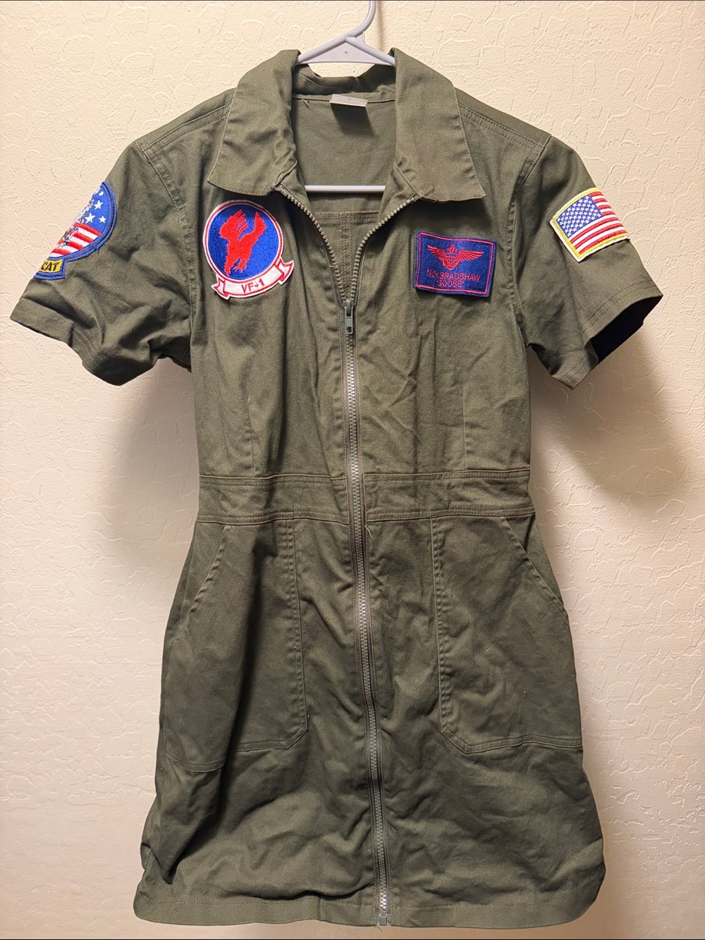 Women’s Top Gun Halloween costume Dress